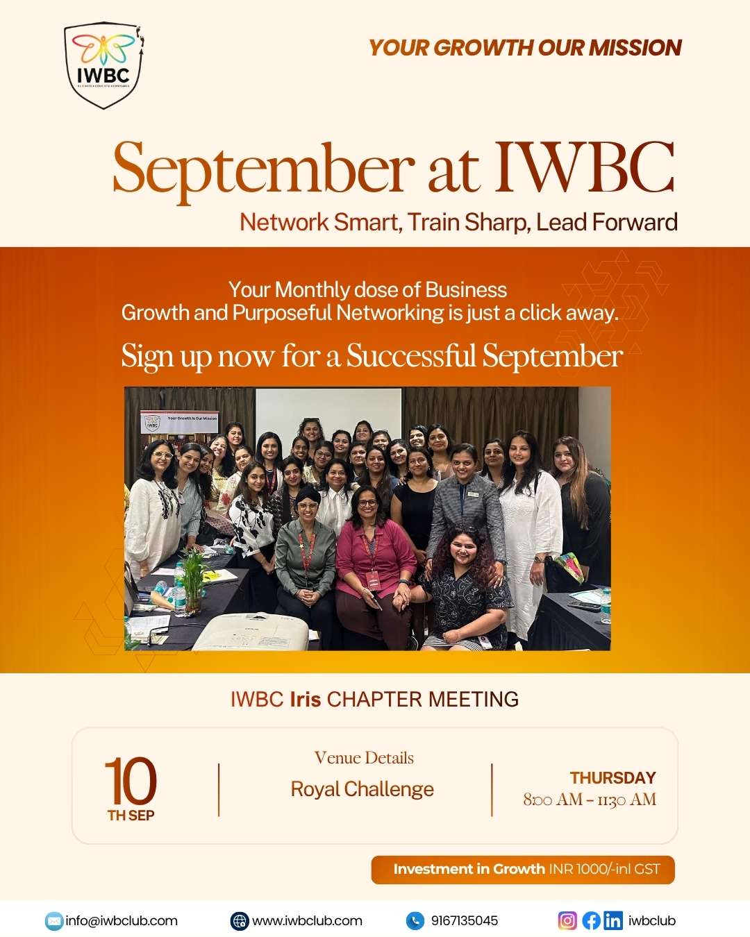 Chapter Iris Board Meet